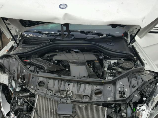 4JGDA5GB4HA927846 - 2017 MERCEDES-BENZ GLE 400 4M WHITE photo 7