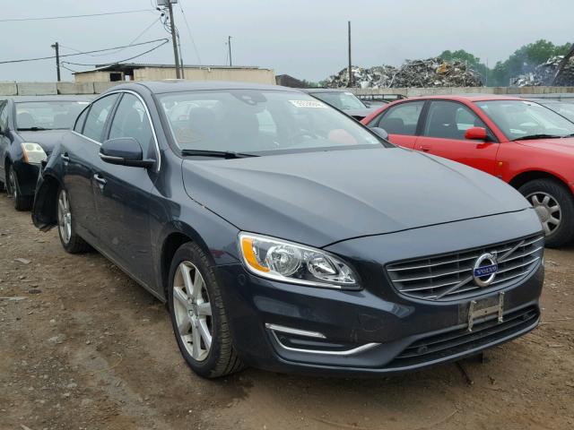 YV126MFK2G2411612 - 2016 VOLVO S60 PREMIE CHARCOAL photo 1