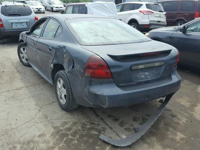 2G2WP552261283354 - 2006 PONTIAC GRAND PRIX GRAY photo 3