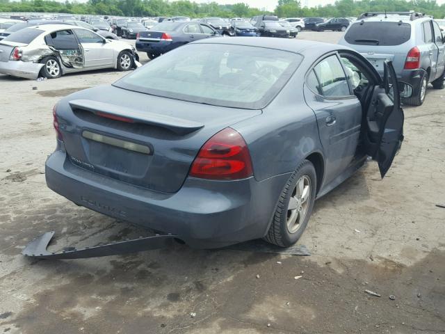 2G2WP552261283354 - 2006 PONTIAC GRAND PRIX GRAY photo 4