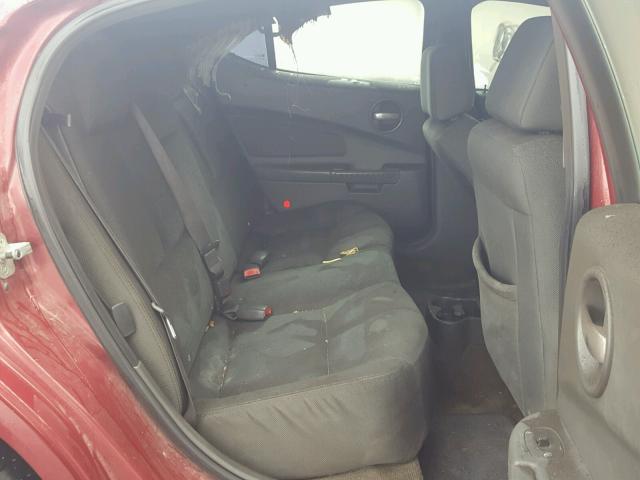 2G2WP522651163611 - 2005 PONTIAC GRAND PRIX მუქწითელი ფოტო 6