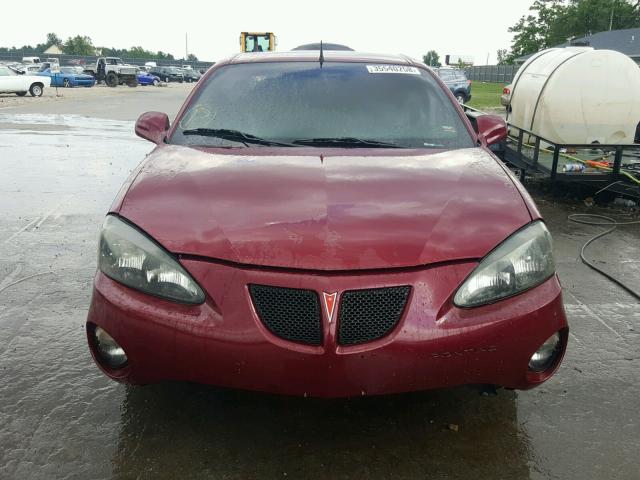 2G2WP522651163611 - 2005 PONTIAC GRAND PRIX მუქწითელი ფოტო 9
