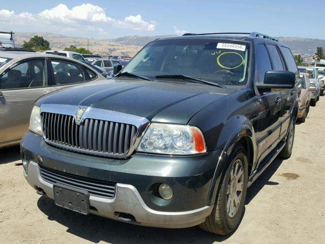 5LMFU27R23LJ38519 - 2003 LINCOLN NAVIGATOR GREEN photo 2