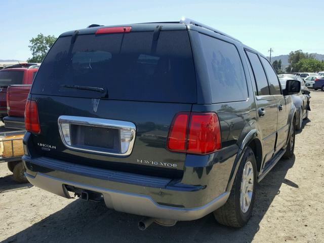 5LMFU27R23LJ38519 - 2003 LINCOLN NAVIGATOR GREEN photo 4