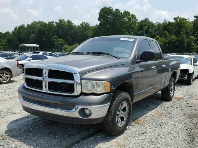 1D7HA18N15S266344 - 2005 DODGE RAM 1500 S CHARCOAL photo 2