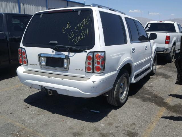 5LMRU27L0XLJ09700 - 1999 LINCOLN NAVIGATOR 白色 照片 4