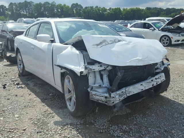 2C3CDXCT3GH354878 - 2016 DODGE CHARGER R/ WHITE photo 1