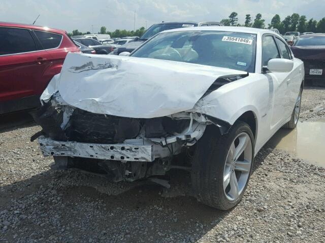 2C3CDXCT3GH354878 - 2016 DODGE CHARGER R/ WHITE photo 2