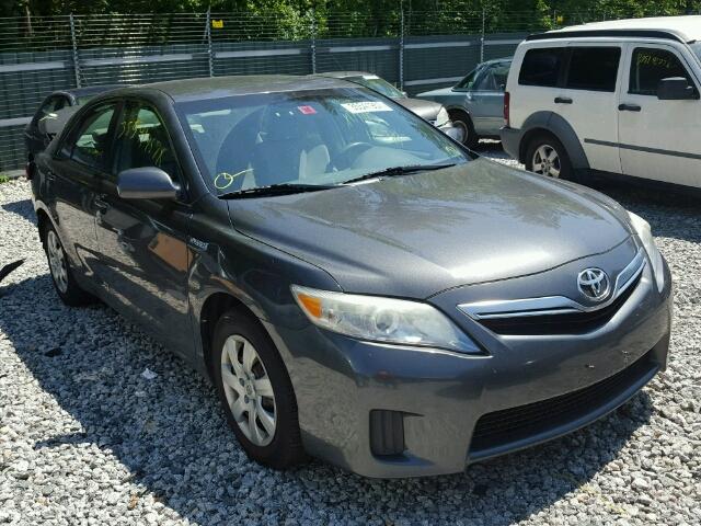 4T1BB3EK8BU128699 - 2011 TOYOTA CAMRY HYBR CHARCOAL photo 1