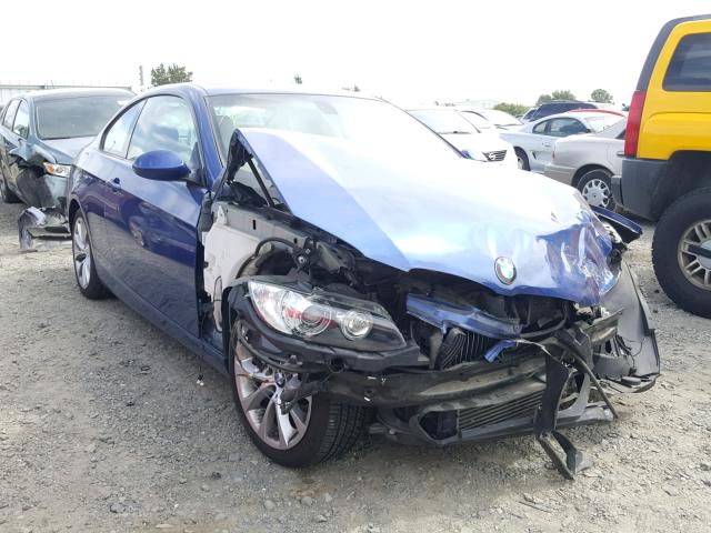 WBAWC73539E067657 - 2009 BMW 335 XI BLUE photo 1