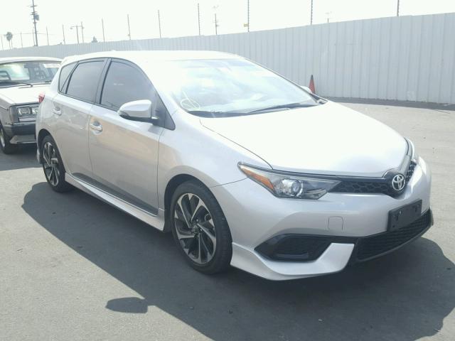 JTNKARJE7HJ531329 - 2017 TOYOTA COROLLA IM SILVER photo 1