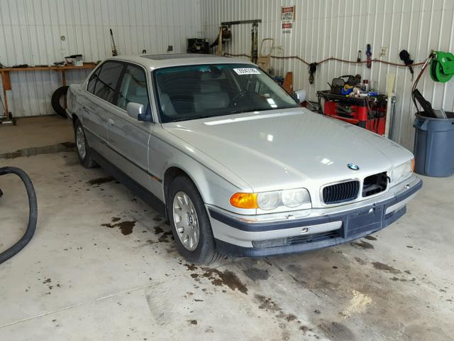 WBAGH834XYDP10271 - 2000 BMW 740 IL SILVER photo 1