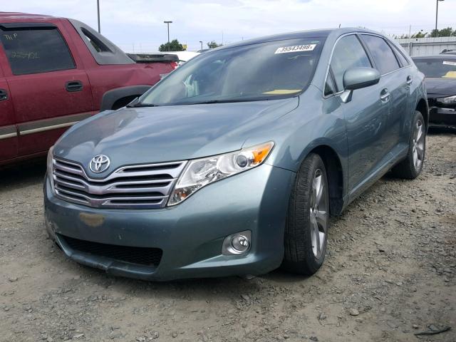 4T3BK11A39U025466 - 2009 TOYOTA VENZA BASE GREEN photo 2