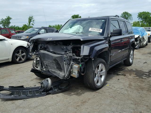 1C4NJRCB1ED801685 - 2014 JEEP PATRIOT LI GRAY photo 2