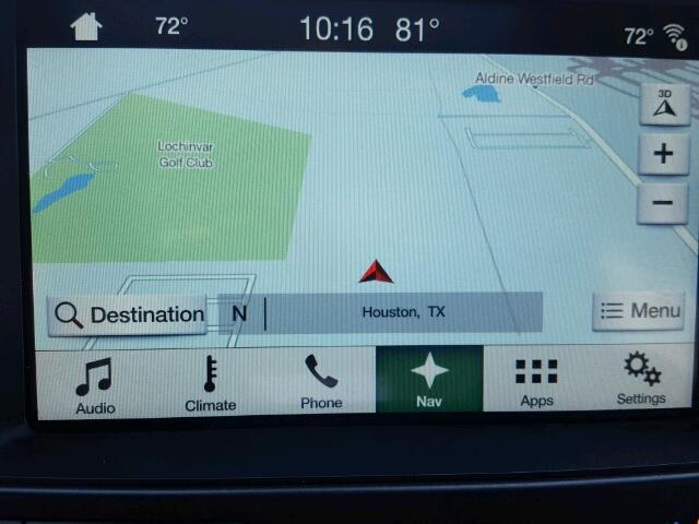 1FM5K7FH6HGA80702 - 2017 FORD EXPLORER L 金色 照片 9