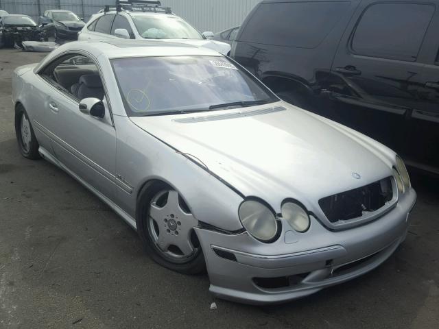 WDBPJ73JX1A012059 - 2001 MERCEDES-BENZ CL 55 AMG SILVER photo 1