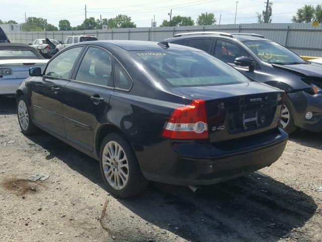 YV1MH682552111510 - 2005 VOLVO S40 T5 BLACK photo 3