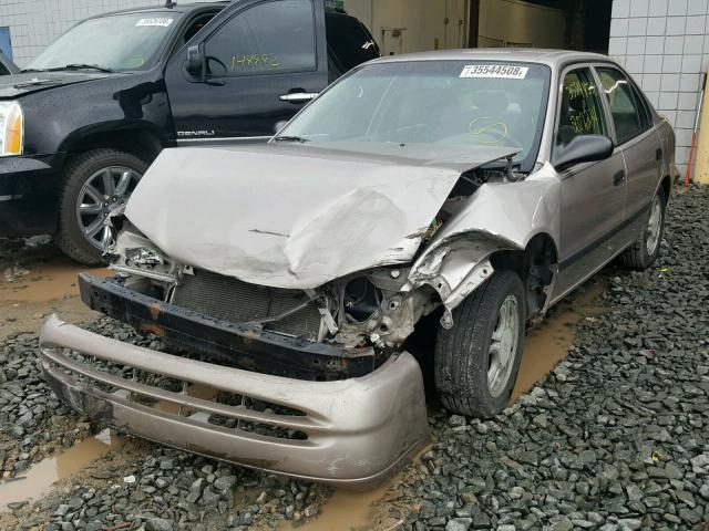 1Y1SK5286YZ410646 - 2000 CHEVROLET GEO PRIZM 米色 照片 2