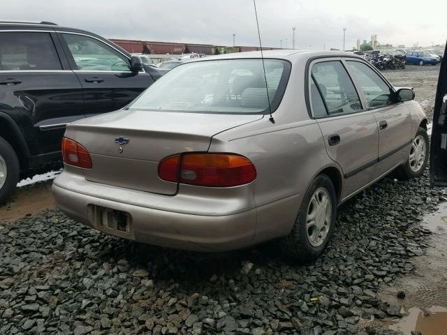 1Y1SK5286YZ410646 - 2000 CHEVROLET GEO PRIZM 米色 照片 4