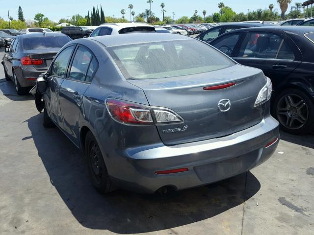 JM1BL1UG0C1529119 - 2012 MAZDA 3 I BLUE photo 3