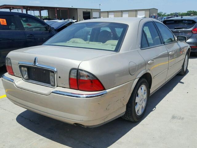1LNHM86S55Y609166 - 2005 LINCOLN LS 金色 照片 4