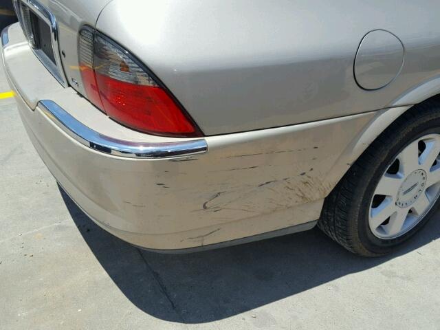 1LNHM86S55Y609166 - 2005 LINCOLN LS 金色 照片 9