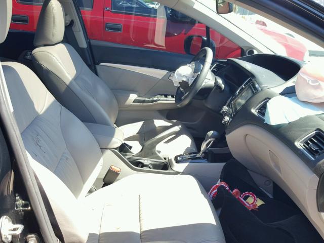 19XFB2F99FE074992 - 2015 HONDA CIVIC EXL BLACK photo 5