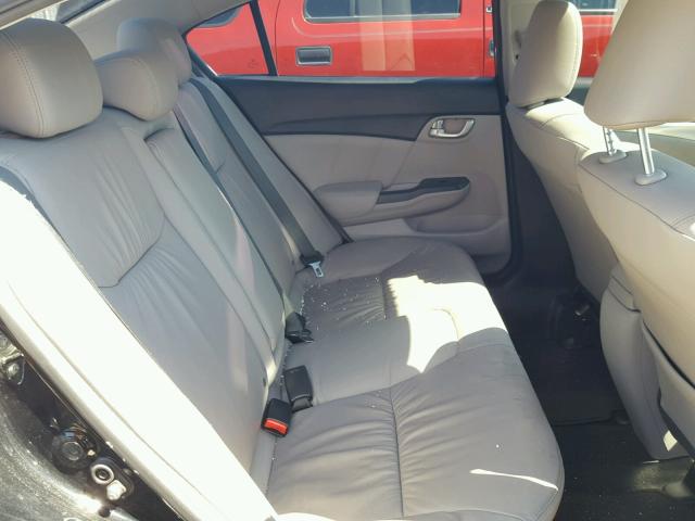 19XFB2F99FE074992 - 2015 HONDA CIVIC EXL BLACK photo 6