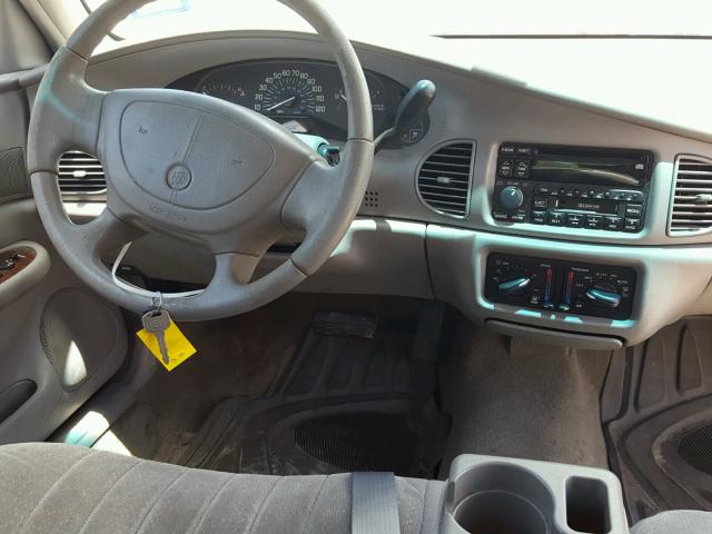 2G4WS52J831226363 - 2003 BUICK CENTURY CU WHITE photo 9