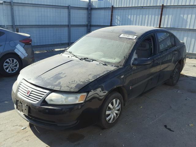 1G8AG52F55Z123532 - 2005 SATURN ION LEVEL BLACK photo 2