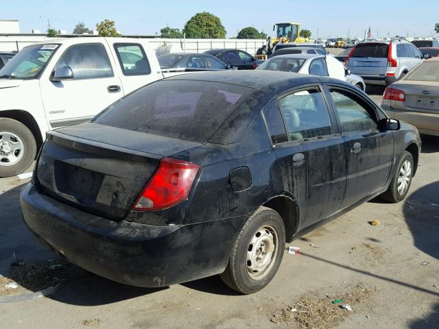 1G8AG52F55Z123532 - 2005 SATURN ION LEVEL BLACK photo 4