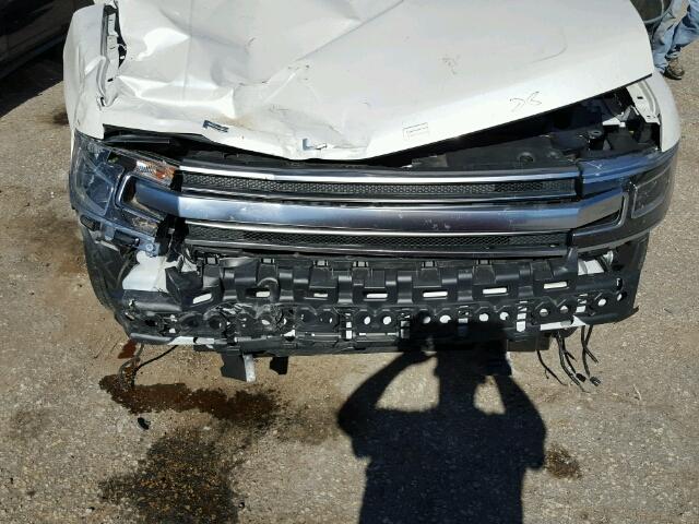 2FMGK5D86FBA22013 - 2015 FORD FLEX LIMIT WHITE photo 9