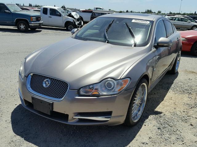 SAJWA0GB8ALR46282 - 2010 JAGUAR XF PREMIUM GRAY photo 2