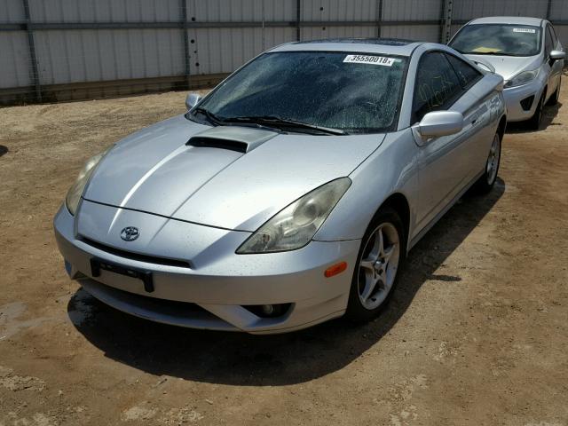 JTDDY38T740071907 - 2004 TOYOTA CELICA GT- SILVER photo 2