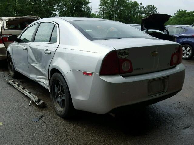 1G1ZH57B39F142012 - 2009 CHEVROLET MALIBU 1LT 银色 照片 3