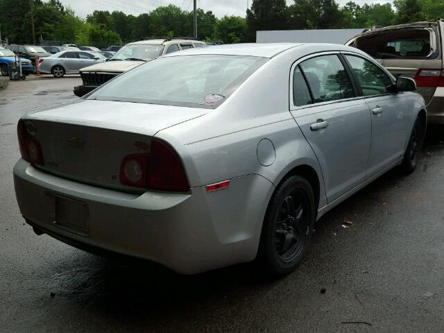 1G1ZH57B39F142012 - 2009 CHEVROLET MALIBU 1LT 银色 照片 4