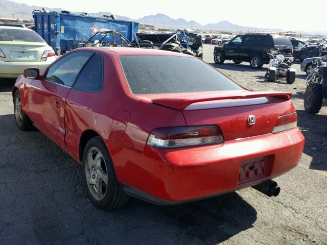 JHMBB6249XC009017 - 1999 HONDA PRELUDE RED photo 3