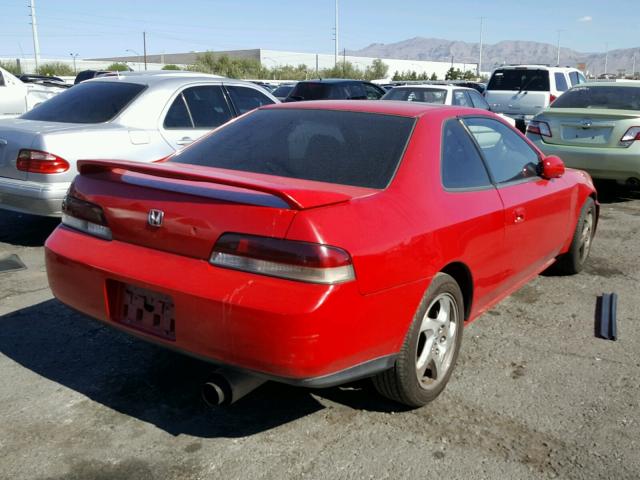 JHMBB6249XC009017 - 1999 HONDA PRELUDE RED photo 4