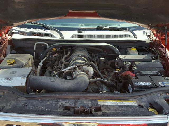 1J8HG58286C144915 - 2006 JEEP COMMANDER RED photo 7