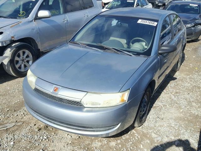 1G8AJ52F33Z185283 - 2003 SATURN ION LEVEL SILVER photo 2
