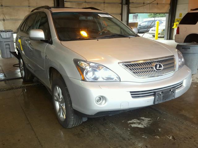 JTJHW31U482050997 - 2008 LEXUS RX 400H SILVER photo 1