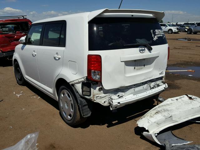 JTLZE4FE7CJ014869 - 2012 TOYOTA SCION XB თეთრი ფოტო 3
