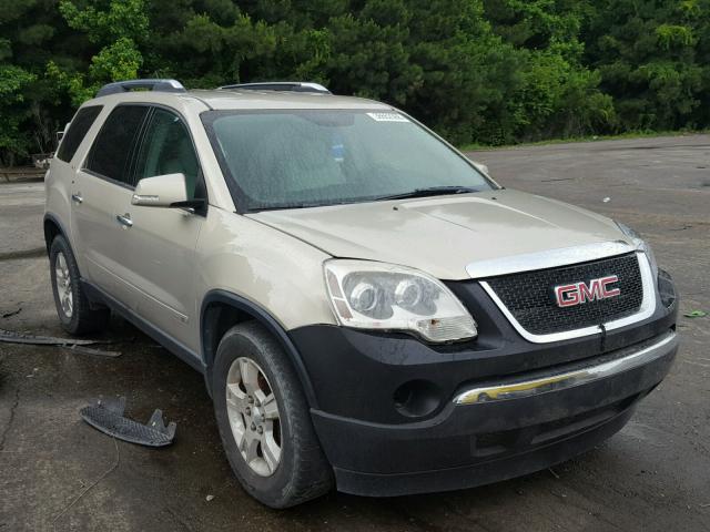 1GKER23D19J210446 - 2009 GMC ACADIA SLT კრემისფერი ფოტო 1