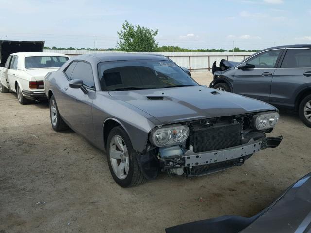 2C3CDYAG9EH214682 - 2014 DODGE CHALLENGER SILVER photo 1