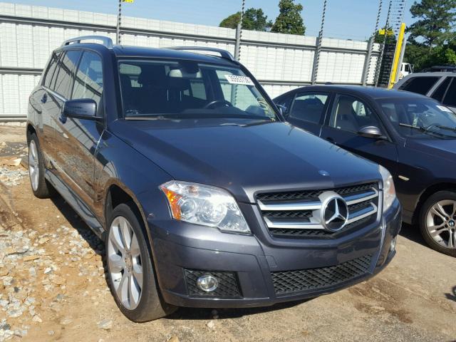 WDCGG8HB6AF331494 - 2010 MERCEDES-BENZ GLK 350 4M BLUE photo 1