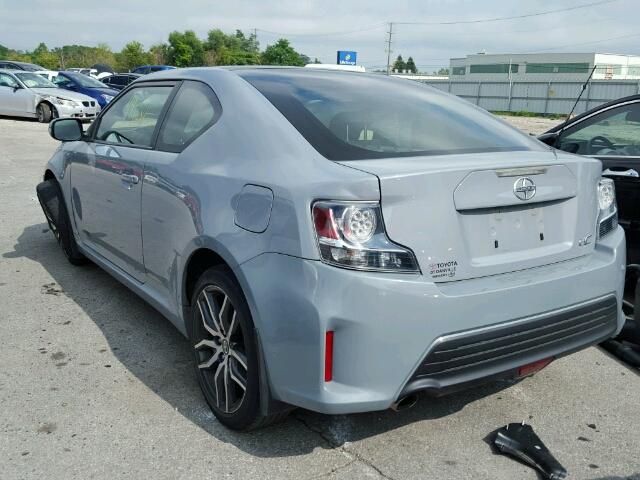 JTKJF5C75E3075820 - 2014 TOYOTA SCION TC იასამნისფერი ფოტო 3