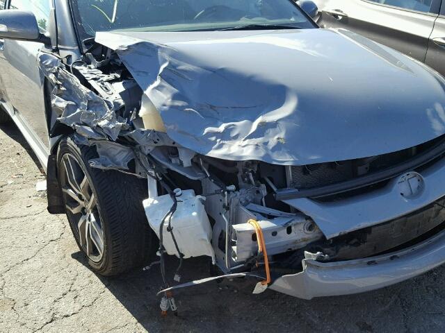 JTKJF5C75E3075820 - 2014 TOYOTA SCION TC იასამნისფერი ფოტო 9