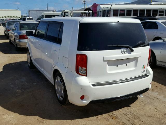 JTLZE4FE6EJ066335 - 2014 TOYOTA SCION XB თეთრი ფოტო 3