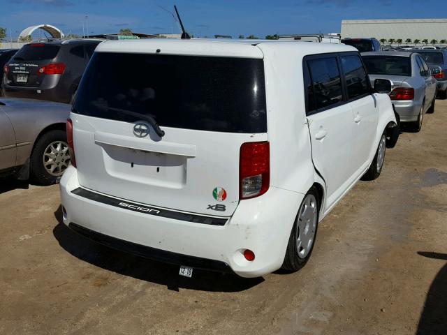 JTLZE4FE6EJ066335 - 2014 TOYOTA SCION XB თეთრი ფოტო 4