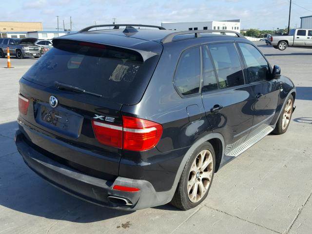 5UXFE83547LZ42478 - 2007 BMW X5 4.8I BLACK photo 4